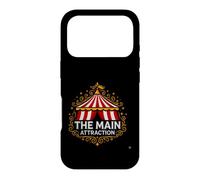 Tente de Cirque Amusante avec Inscription « The Main Attraction » Coque pour iPhone 17 Pro