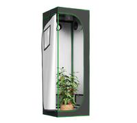 Tente de Culture Hydroponique 60x60x180cm - WOLTU Chambre de Culture - Fenêtre d'Observation - Mylar Réfléchissant - Noir