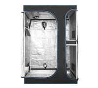 Tente de culture pour plantes, toile résistante 600D, film Mylar hautement réfléchissant, aération polyvalente , 120X90X180CM 2IN1120X90X180CM 2IN1