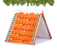 Tente De De Noël Maison De Démontable pour Intérieur | Tente d'Intérieur pour la Fête de Noël Pour La Maison Le Salon La Chambre D'Enfant La Chambre Le Sous-Sol Le Grenier