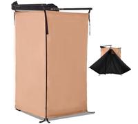 Tente de douche de camping pour voiture - Auvent de véhicule avec toit - Abri d'intimité portable pour le camping et les activités de plein air