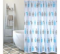 Tente De Douche En Tissu Polyester MOSHI Cm 180x200 Bleu