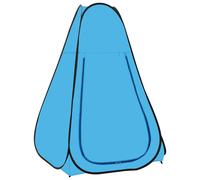 Tente de Douche Escamotable Bleu Toilette Dressing au Camping Extérieur vidaXL