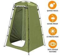 Tente de douche instantanée Portable, tente de douche camping car pop up Toilettes abri extérieures mobiles salle de bain, vert