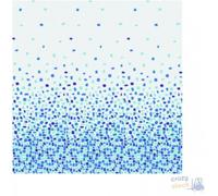 Tente De Douche Maurer En Tissu Polyester Pierre Bleue 240x200 Cm