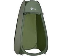 Tente de douche pliable pop-up automatique instantanée cabinet de changement camping polyester vert Vert G