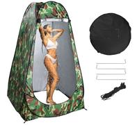 Tente de Douche Pop Up - 1 Unité - Polyester 190T - Cabine Privée Portable - Camping Plage Extérieur MASQUE - MOUFLE - CHAUSSONS CH