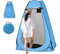 Tente de Douche Pop Up, Portable Tente à Langer Anti-UV, Cabine de Douche Camping pour Plage, pêche, randonnée, Bain, l'extérieur