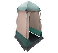 Tente de douche pop-up vert foncé 160 x 160 x 240 cm 210D Oxford 1500 mm étanche PU50+ protection UV vestiaire WC, camping, plein air, plage, randonnée, portable, avec crochet et sac de transport