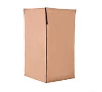 Tente de douche portable en polyester imperméable et résistant au soleil - 100 x 100 x 180 cm - Installation facile pour voiture, yacht, bateau, plage, film, vestiaire, salle de rangement - Jaune