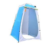 Tente De Douche Portable Tente de Douche vestiaire Polyester Portable intimité Tente abri Toilette Ultra-léger imperméable Dressing(Blue)