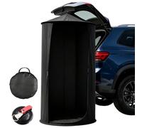 Tente de Douche pour Voiture Cabine d'Essayage de Hayon Imperméable avec | avec Ventouses, Tente de Toilette Pliable pour Bain Pique-Nique en Plein Air Road Trip SUV