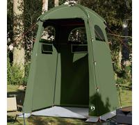 Tente de douche vert imperméable tente tente de jardin abri d'extérieur vidaXL