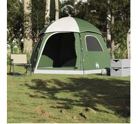 vidaXL Tente de familiale Igloo 6 Personnes Vert imperméable, Tente, Tente de Jardin, abri extérieur, Tente de Camping, abri de Camping