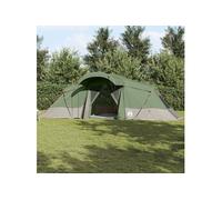 Tente - Dôme verte - 6 personnes - Imperméable - 335x721x212 cm