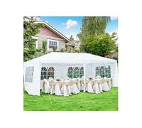 tente de fête 3x6m blanc convient pour fête/mariage/barbecue