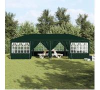 vidaXL Tente de fête 8 x 4 m PE avec 12 parois vertes