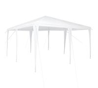 Vidaxl Tente De Fête Blanche 4x4 M Pe