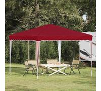 vidaXL Tente de fête pop-up Bordeaux 288x288x245 cm Tissu Oxford