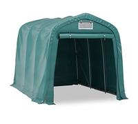 vidaXL Tente de garage en PVC 2,4 x 3,6 m Vert