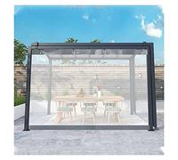 Tente de garage thermique d'extérieur en PVC robuste de 0,5 mm avec œillets résistants à la rouille - Auvent imperméable multifonction personnalisable (4 x 2,5 m)
