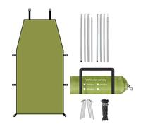 Tente de hayon arrière SUV - Rideau de toit pliable pour voiture, housse de coffre étanche avec protection solaire | tente de camping portable pour voyage en plein air