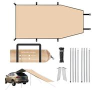 Tente De Hayon De Camion, Tente De Hayon pour - Tente De Voiture Auvent De Hayon | Tente De Hayon De Voiture avec Piquets Et Cordes, Pare-Soleil Étanche, Abri Solaire De Tente De Coffre