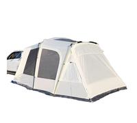 Tente de hayon de voiture, auvent de camping pour voiture, SUV, tente pour camping, tourisme familial, pêche et pique-nique, voyage, blanc cassé
