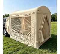 Tente De Hayon De Voiture Gonflable pour 3 à 6 Personnes, Auvent Gonflable Indépendant pour Camping Car Espace De Vie Supplémentaire Tissu Oxford 420d pour Camping Randonnée SUV Fourgon