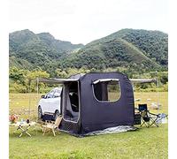 Tente de hayon - Tente arrière de voiture pop-up avec extension de porche pour le camping à hayon, tente de coffre facile à installer pour les aventures en plein air