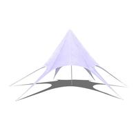 Vidaxl Tente De Jardin En Forme D'étoile 14 M Blanc