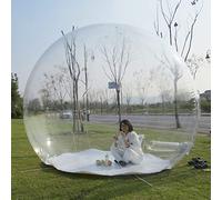 Tente de jardin gonflable écologique avec souffleur d'air - Tente de camping résistante aux intempéries pour patios et arrière-cours, parfaite pour observer les étoiles