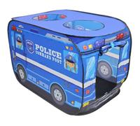 Tente de jeu - AMOUNE - Voiture de Police - Pliable - Intérieur/Extérieur - Mixte