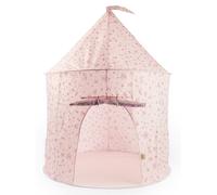 Tente de jeu château - pop up, dots dreamy flowers TU
