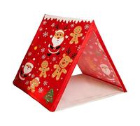 Tente de Jeu en d'épices - Maison de Jeu intérieure Triangulaire de, Jouet de Camping Festif pour, Coin de Lecture Confortable pour Les Vacances, Tente d'activité sensorielle Amusant