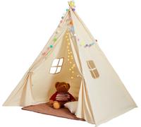 Tente de jeu Enfants Tipi 1-5 ans Ancienne tente pour jeunes enfants Maison de jeu