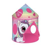 Tente de Jeu - Licorne - 100% polyester - Pour enfants de 3 à 9 ans - Montage facile