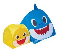 Tente de jeu pop-up NICKELODEON Baby Shark - 2 compartiments - Bleu et jaune - Pour enfant de 2 ans et plus