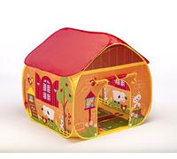 Tente de Jeu Pop Up pour Enfants Conçue comme Un Farmyard avec Un Plancher de Jeu imprimé Unique: Tente de Jeu pour garçons/Filles/Playhouse/Den/Grand Jouet pour tracteurs