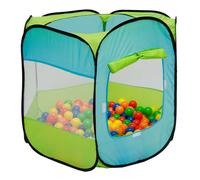 Tente de Jeu pop up pour enfants - LITTLETOM - Elliot - Intérieur/Extérieur - Blanc