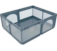 Tente de jeu pour bébé, Spacieuse 150x180 cm, Barrière de sécurité pour enfants,Pas d'anneau de traction