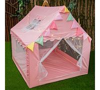 Tente de jeu, pour enfant fille et garçon, grande tente de princesse, pour l'intérieur et l'extérieur, jouets pour enfants, cadeaux pour enfants de 3, 4, 5, 6, 7, 8, 9 ans, rose