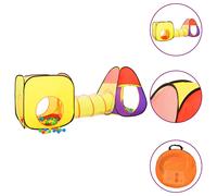 Tente de Jeu pour Enfants 250 Balles Multicolore 255x80x100 cm Jouet vidaXL
