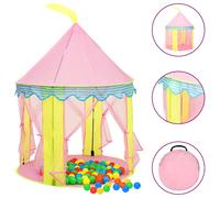 Vidaxl Tente De Jeu Pour Enfants Avec 250 Balles Rose 100x100x127 Cm