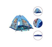 Tente de jeu pour enfants avec 250 balles Bleu 120x120x90 cm