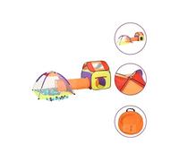 Tente de Jeu pour Enfants avec 250 Balles Multicolore Maison Polyester vidaXL