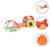 Tente de Jeu pour Enfants avec 250 Balles Multicolore Maison Polyester vidaXL