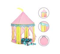 Vidaxl Tente De Jeu Pour Enfants Avec 250 Balles Rose 100x100x127 Cm