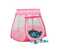 vidaXL Tente de jeu pour enfants avec 250 balles 102x102x82 cm Multicolore