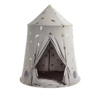 Tente de jeu pour enfants - HOWA - Modèle Space - 100% coton - Gris et blanc